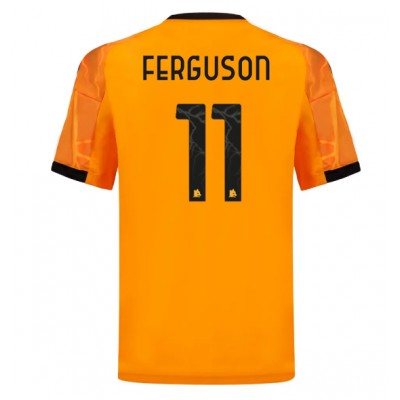 AS Roma Evan Ferguson #11 Gostujuci Dres 2025-26 Kratak Rukav AS Roma Evan Ferguson #11 Gostujuci Dres 2025-26 Kratak Rukav